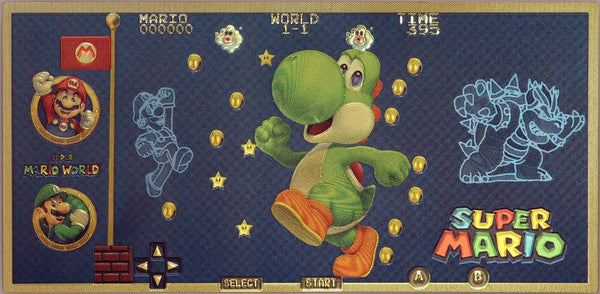SUPER MARIO: YOSHI NOVELTY GOLD FOIL NOTES