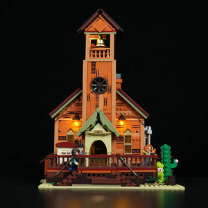 [PRE-ORDER] WILD WEST MEETING HALL LUMIBRICKS