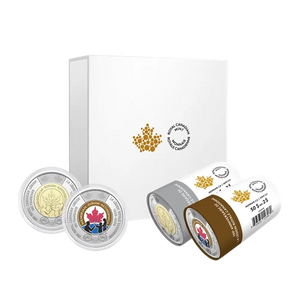 2026 $2 SPECIAL WRAP ROLL BOX SET - 100TH ANNIVERSARY OF THE ROYAL CANADIAN LEGION