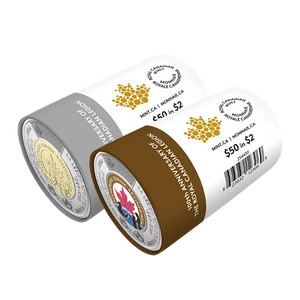 2026 $2 SPECIAL WRAP ROLL BOX SET - 100TH ANNIVERSARY OF THE ROYAL CANADIAN LEGION
