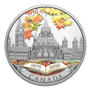 2026 $20 150TH ANNIVERSARY OF THE LIBRARY OF PARLIAMENT - 1 OZ FINE SILVER