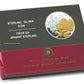 2005 50-CENT STERLING SILVER COIN - GOLDEN ROSE