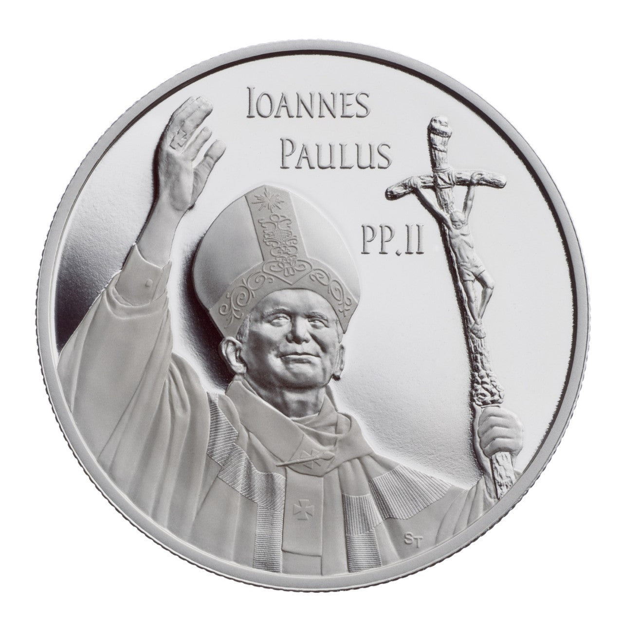Cuvée du Pape Jean-Paul II 2005 750ml 2005 $10 - POPE JOHN PAUL II - FINE SILVER COIN