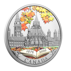 2026 $20 150TH ANNIVERSARY OF THE LIBRARY OF PARLIAMENT - 1 OZ FINE SILVER