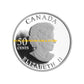 2006 50-CENT STERLING SILVER COIN - GOLDEN DAISY