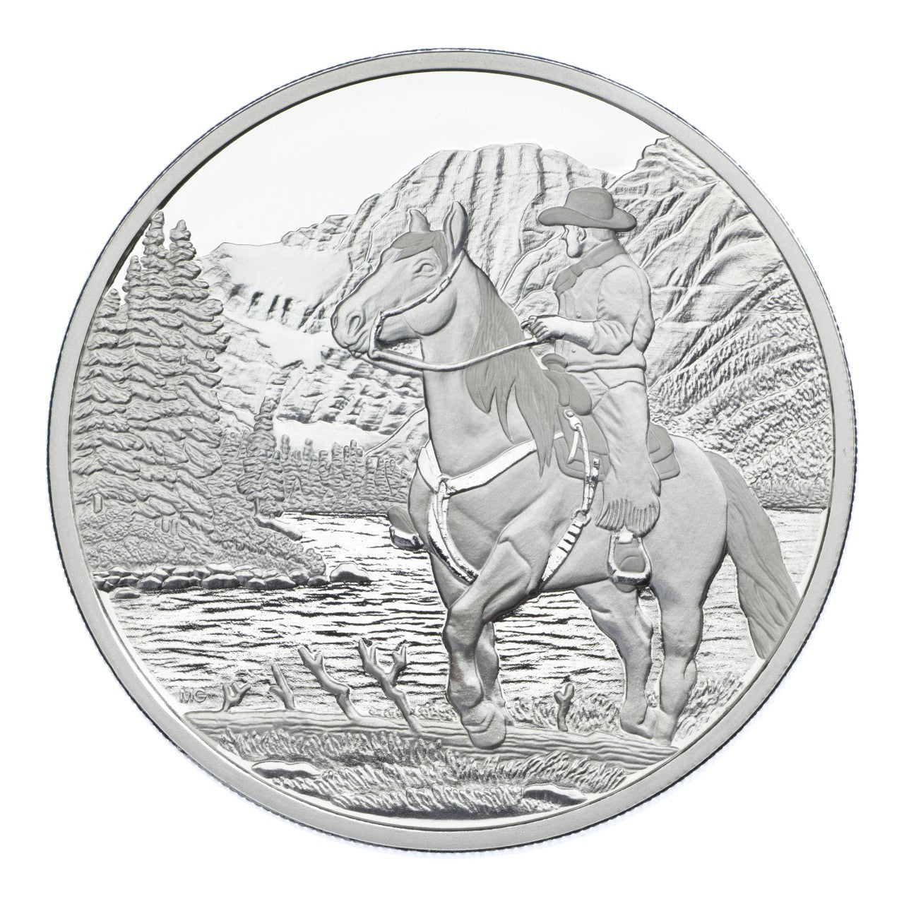 2006 1oz $20 - JASPER - CANADIAN NATIONAL PARKS - FINE SILVER COIN