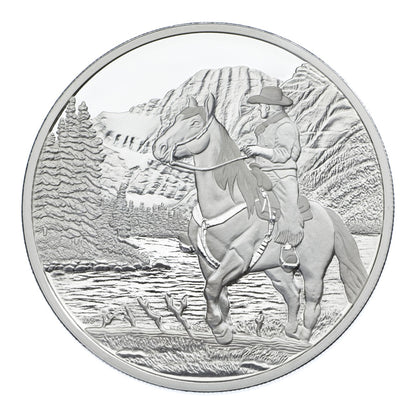 2006 1oz $20 - JASPER - CANADIAN NATIONAL PARKS - FINE SILVER COIN