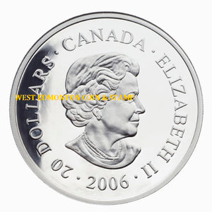2006 1oz $20 NATIONAL PARKS NAHANNI FINE SILVER COIN