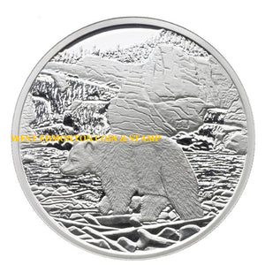 2006 1oz $20 NATIONAL PARKS NAHANNI FINE SILVER COIN