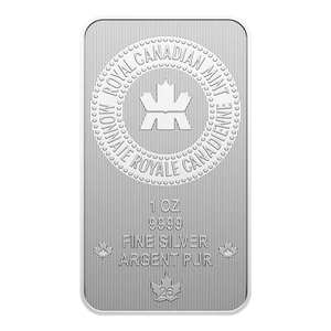 2026 1 OZ PURE SILVER BAR - PROUDLY CANADIAN PACKAGING