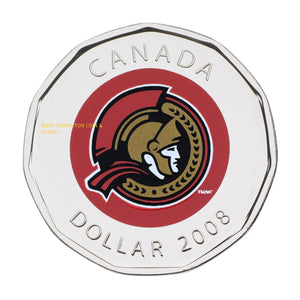 2007 / 2008 NHL COIN SET- OTTAWA SENATORS