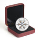 2007 1.5oz $20 STERLING SILVER COIN - IRIDESCENT CRYSTAL SNOWFLAKE