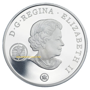 2007 $20 STERLING SILVER COIN - INTERNATIONAL POLAR YEAR