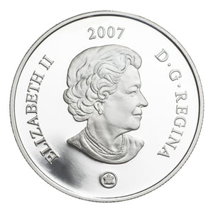 2007 $8 - MAPLE OF LONG LIFE - FINE SILVER COIN