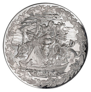 E-TRANSFER ONLY - 2007 FIRST OLYMPIC - EARLY CANADA - FINE SILVER KILO