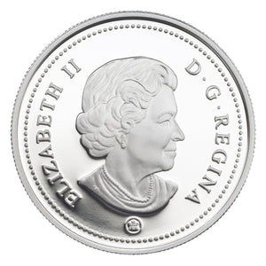 2007 PROOF COMMEMORATIVE SILVER DOLLAR WITH ENAMEL-EFFECT - JOSEPH BRANT (THAYENDANEGEA)