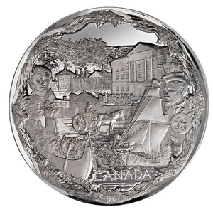 E-TRANSFER ONLY - 2008 $250 OLYMPIC - TOWARDS CONFEDERATION - FINE SILVER KILO