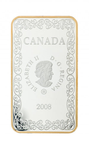 2008 1oz $15 QUEEN OF SPADES PLAYING CARD (2NDCOIN IN SERIES)