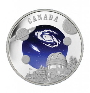 SALE - 2009 1oz $30 STERLING SILVER - INTERNATIONAL YEAR OF ASTRONOMY