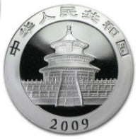 E-TRANSFER ONLY - 2009 1oz PANDA FINE SILVER BULLION