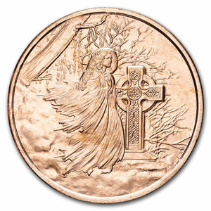 1oz CELTIC LORE SERIES: BANSHEE COPPER ROUND