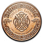 1oz CELTIC LORE SERIES: MERLIN COPPER ROUND