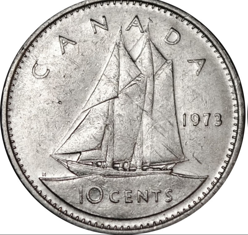 1973 10-CENT WRAP ROLL
