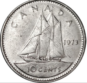 1973 10-CENT WRAP ROLL