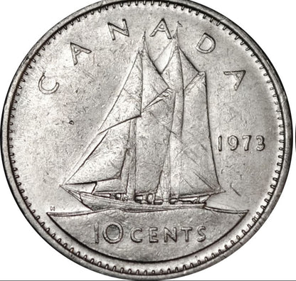1973 10-CENT WRAP ROLL