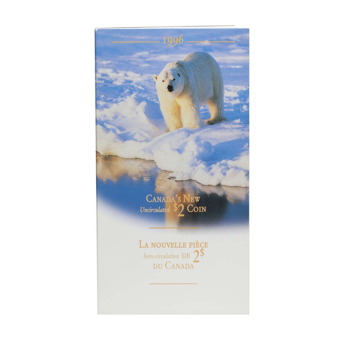 1996 $2 CANADA'S NEW UNCIRCULATED COIN