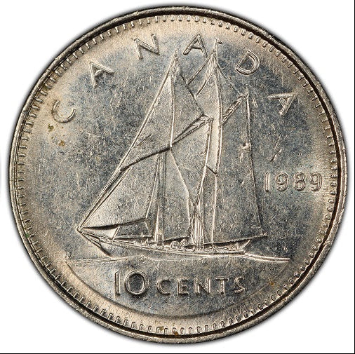 1989 10-CENT WRAP ROLL