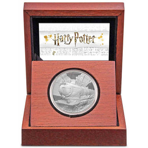 2020 1oz $2 HARRY POTTER: HOGWARTS EXPRESS FINE SILVER (LIMITED EDITION)