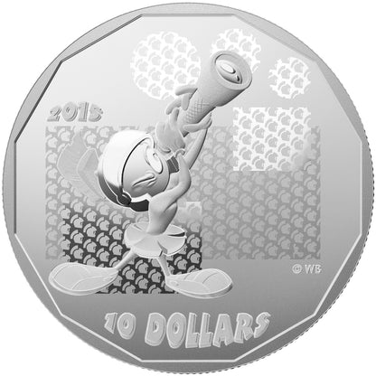 2015 1/2oz $10 LOONEY TUNES™ - "WHERE'S THE KABOOM?" FINE SILVER COIN