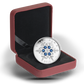 2010 1oz $20 - BLUE CRYSTAL SNOWFLAKE - FINE SILVER COIN