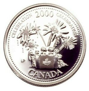 2000 CELEBRATION 25-CENT ROLL