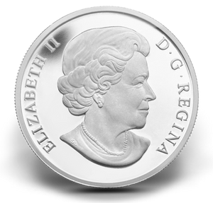 2011 1/2oz $10 WINTER TOWN FINE SILVER COIN