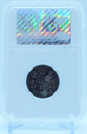 1899 25 CENT CANADA – EF 45 - GRADED