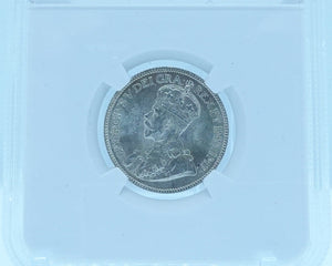 1918 25 CENT CANADA – MS 64 - GRADED