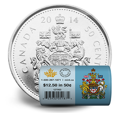 2014 50 CENT SPECIAL WRAP CIRCULATION ROLL