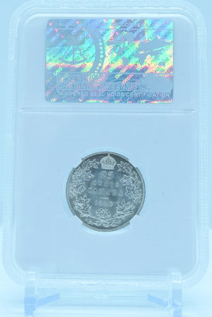 1928 25 CENT CANADA – MS 64 - GRADED