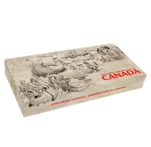 2014 (7.4oz) $15 EXPLORING CANADA 10-COIN SET