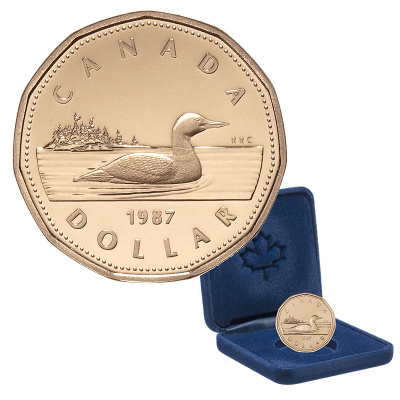 SALE - 1987 $1 CANADIAN DOLLAR