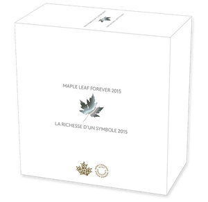 E-TRANSFER ONLY - 2015 $250 KILO MAPLE LEAF FOREVER HOLOGRAM FINE SILVER COIN