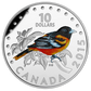 2015 $10 COLOURFUL SONGBIRDS OF CANADA (2.5oz total)