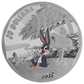 2015 4oz $20 LOONEY TUNES - PURE SILVER 4-COIN SET WITH WATCH