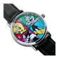 2015 4oz $20 LOONEY TUNES - PURE SILVER 4-COIN SET WITH WATCH