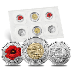 2015 REMEMBRANCE: 100TH ANNIVERSARY OF IN FLANDERS FIELDS COIN SET