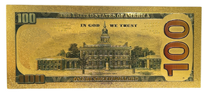 $100 MARVEL: IRON MAN NOVELTY GOLD FOIL NOTES