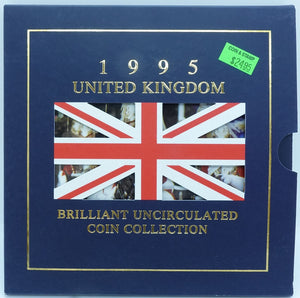 1995 UNITED KINGDOM - BRILLIANT UNCIRCULATED COIN COLLECTION