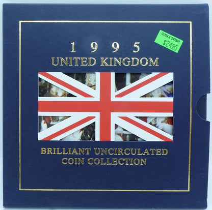 1995 UNITED KINGDOM - BRILLIANT UNCIRCULATED COIN COLLECTION